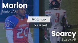 Matchup: Marion  vs. Searcy  2018
