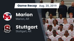 Recap: Marion  vs. Stuttgart  2019