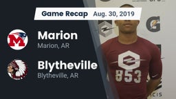Recap: Marion  vs. Blytheville  2019