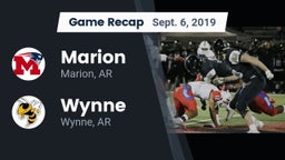 Recap: Marion  vs. Wynne  2019