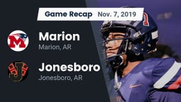 Recap: Marion  vs. Jonesboro  2019