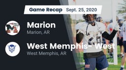 Recap: Marion  vs. West Memphis- West 2020