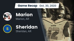 Recap: Marion  vs. Sheridan  2020