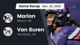 Recap: Marion  vs. Van Buren  2020