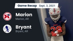 Recap: Marion  vs. Bryant  2021