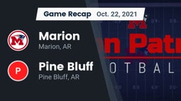 Recap: Marion  vs. Pine Bluff  2021
