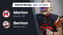 Recap: Marion  vs. Benton  2021