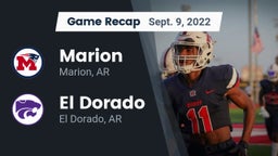 Recap: Marion  vs. El Dorado  2022