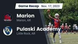 Recap: Marion  vs. Pulaski Academy 2023