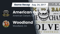 Recap: American Canyon  vs. Woodland  2017