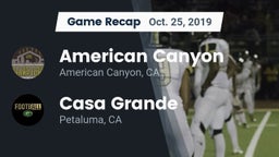 Recap: American Canyon  vs. Casa Grande  2019