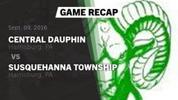 Recap: Central Dauphin  vs. Susquehanna Township  2016