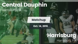 Matchup: Central Dauphin vs. Harrisburg  2016