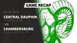 Recap: Central Dauphin  vs. Chambersburg  2016