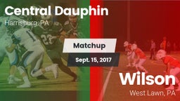 Matchup: Central Dauphin vs. Wilson  2017