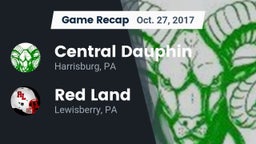 Recap: Central Dauphin  vs. Red Land  2017