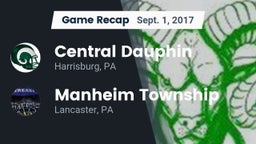 Recap: Central Dauphin  vs. Manheim Township  2017