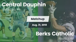 Matchup: Central Dauphin vs. Berks Catholic  2018