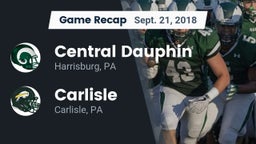 Recap: Central Dauphin  vs. Carlisle  2018