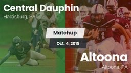 Matchup: Central Dauphin vs. Altoona  2019