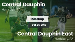 Matchup: Central Dauphin vs. Central Dauphin East  2019