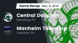 Recap: Central Dauphin  vs. Manheim Township  2019