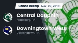 Recap: Central Dauphin  vs. Downingtown West  2019