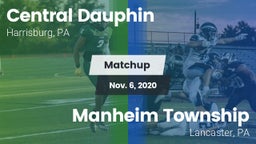 Matchup: Central Dauphin vs. Manheim Township  2020