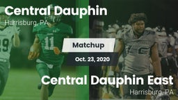 Matchup: Central Dauphin vs. Central Dauphin East  2020