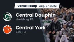 Recap: Central Dauphin  vs. Central York  2022