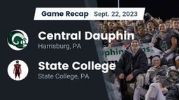 Recap: Central Dauphin  vs. State College  2023