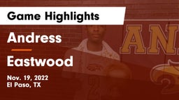 Andress  vs Eastwood  Game Highlights - Nov. 19, 2022