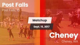 Matchup: Post Falls High vs. Cheney  2017