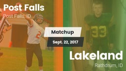 Matchup: Post Falls High vs. Lakeland  2017