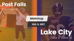 Matchup: Post Falls High vs. Lake City  2017
