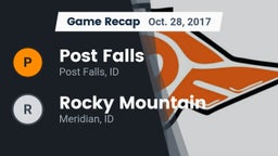 Recap: Post Falls  vs. Rocky Mountain  2017