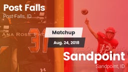 Matchup: Post Falls High vs. Sandpoint  2018