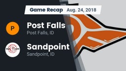 Recap: Post Falls  vs. Sandpoint  2018