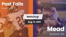 Matchup: Post Falls High vs. Mead  2018