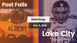 Matchup: Post Falls High vs. Lake City  2018