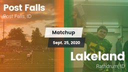 Matchup: Post Falls High vs. Lakeland  2020