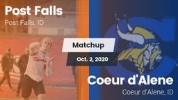 Matchup: Post Falls High vs. Coeur d'Alene  2020