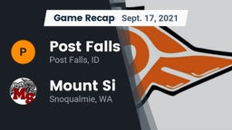 Recap: Post Falls  vs. Mount Si  2021