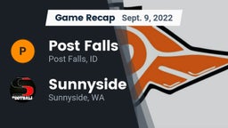 Recap: Post Falls  vs. Sunnyside  2022