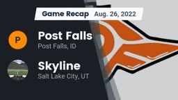 Recap: Post Falls  vs. Skyline  2022