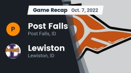 Recap: Post Falls  vs. Lewiston  2022
