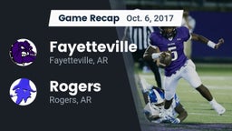 Recap: Fayetteville  vs. Rogers  2017