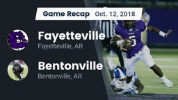 Recap: Fayetteville  vs. Bentonville  2018