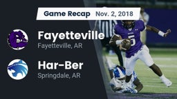 Recap: Fayetteville  vs. Har-Ber  2018