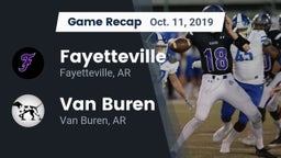 Recap: Fayetteville  vs. Van Buren  2019